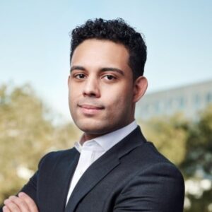 Headshot of Allen Acosta - account manager of Lanco Brokerage, an independent insurance agency